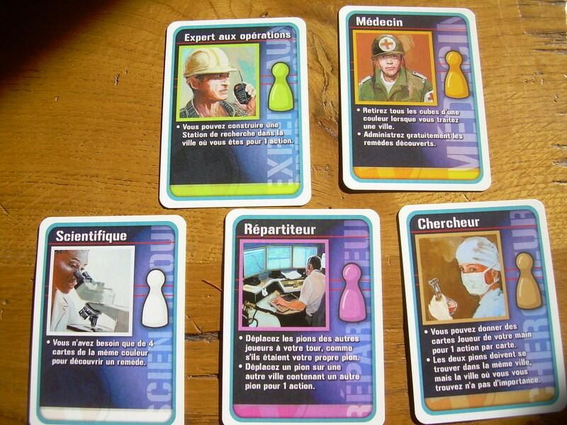 Pandémie 2008 Cartes