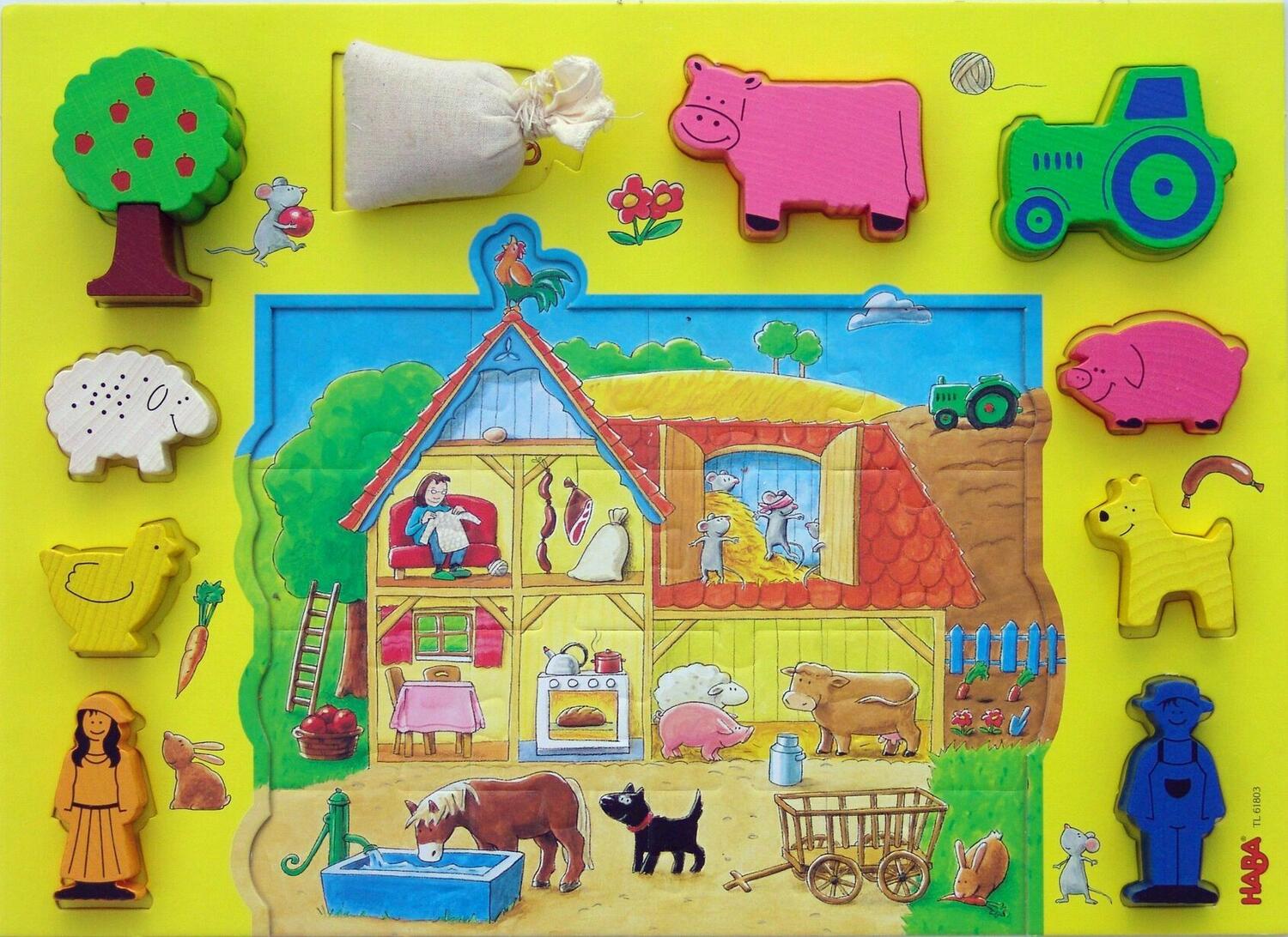 Spiel & Puzzle: Bauernhof Puzzle