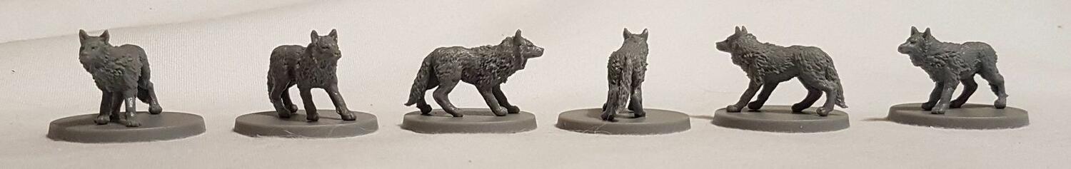 Conan: Loups Géants Figurines