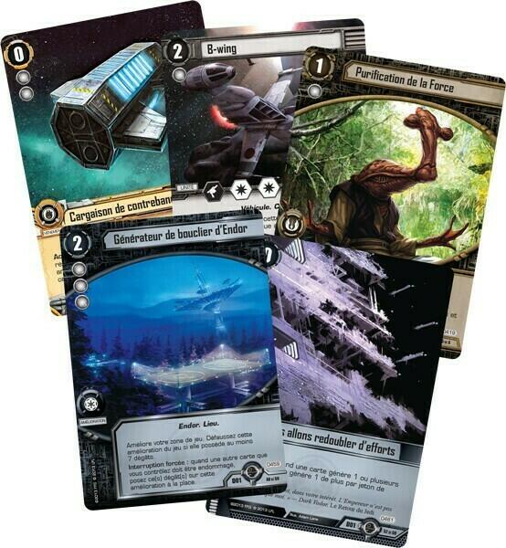 Star Wars: Le Jeu de Cartes - L'Équilibre de la Force Cartes