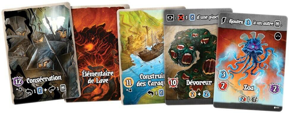 Valeria: Le Royaume - La Saga du Ténébréon Cartes