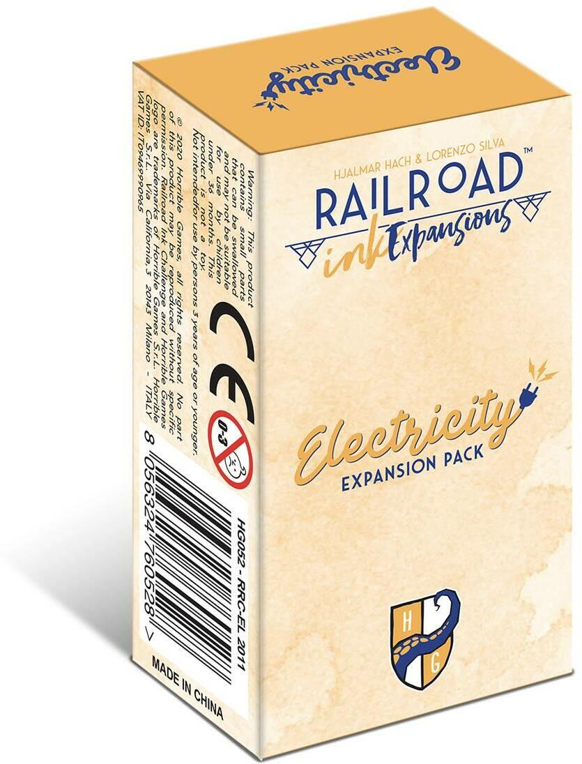 Railroad Ink: Electricity Cover 3d