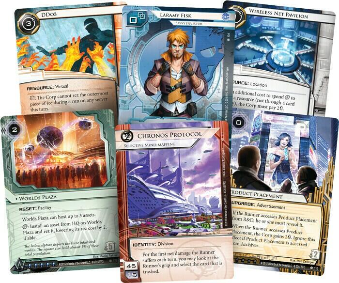 Android: Netrunner - L'Univers de Demain Cartes