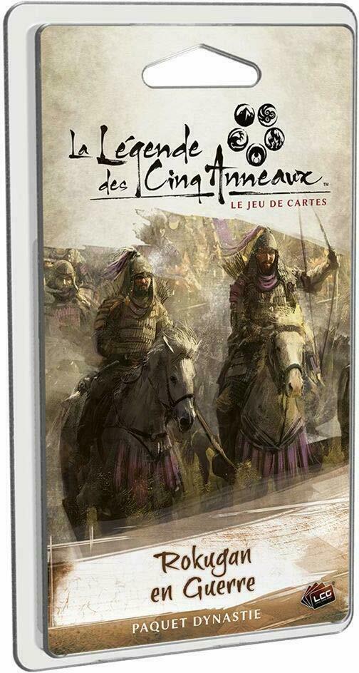 La Légende des Cinq Anneaux: Le Jeu de Cartes - Rokugan en Guerre Cover 3d