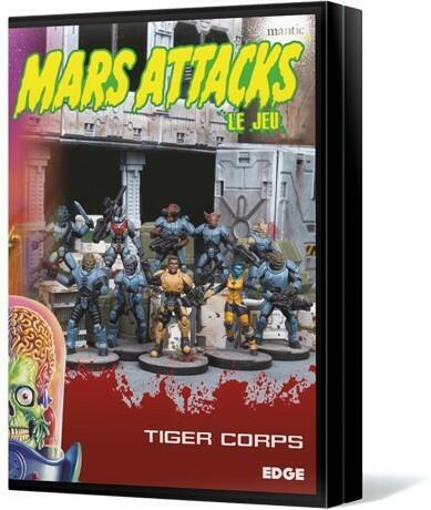 Mars Attacks: Le Jeu - Tiger Corps Cover 3d