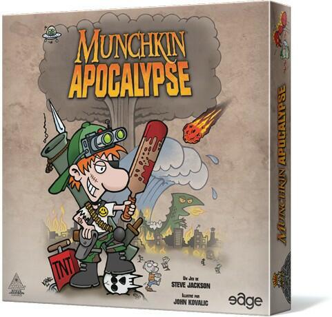 Munchkin: Apocalypse Cover 3d