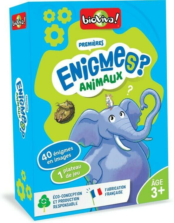 Premières Énigmes ? Animaux Cover 3d