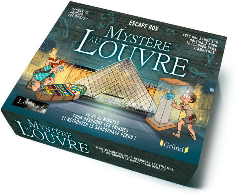 Escape Box: Mystère au Louvre Cover 3d