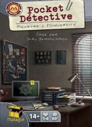 Pocket Détective: Meurtre à l'Université Cover