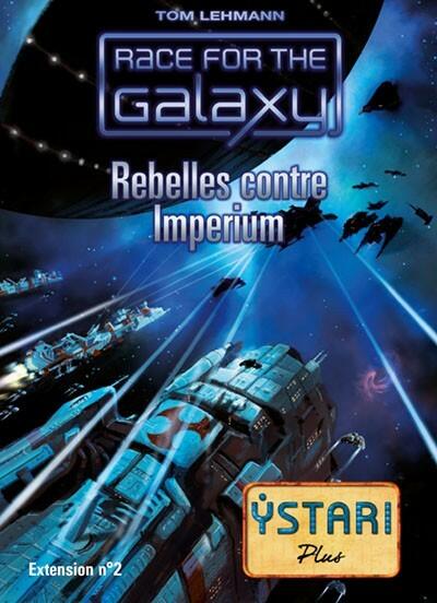 Race for the Galaxy Rebelles contre Imperium Cover