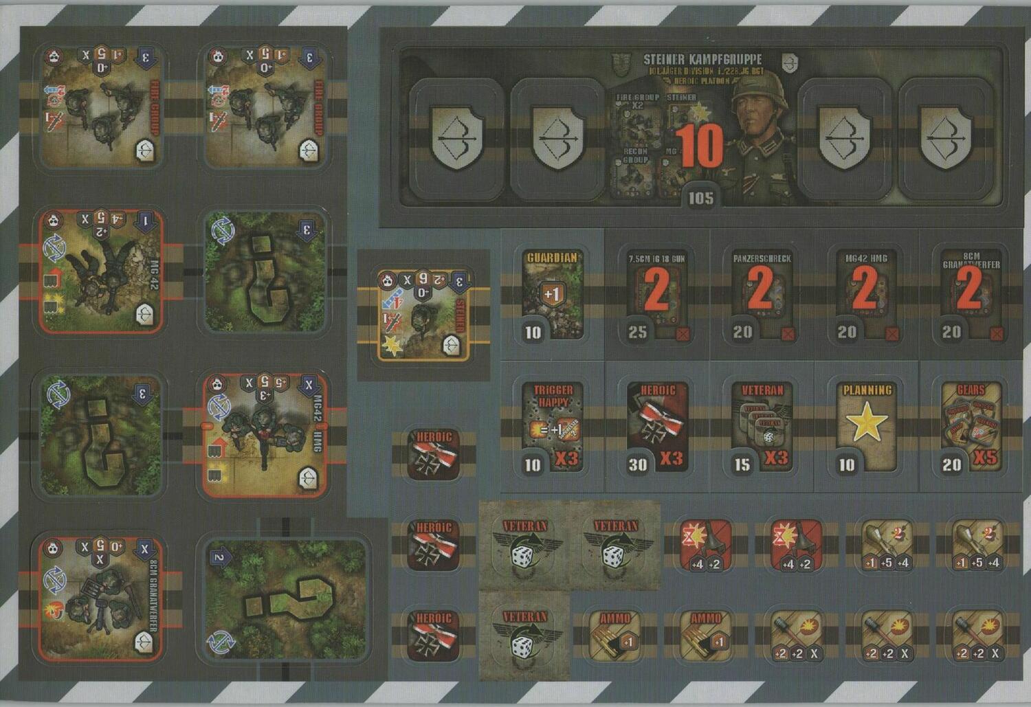 Heroes of Normandie: Steiner Kampfgruppe Back