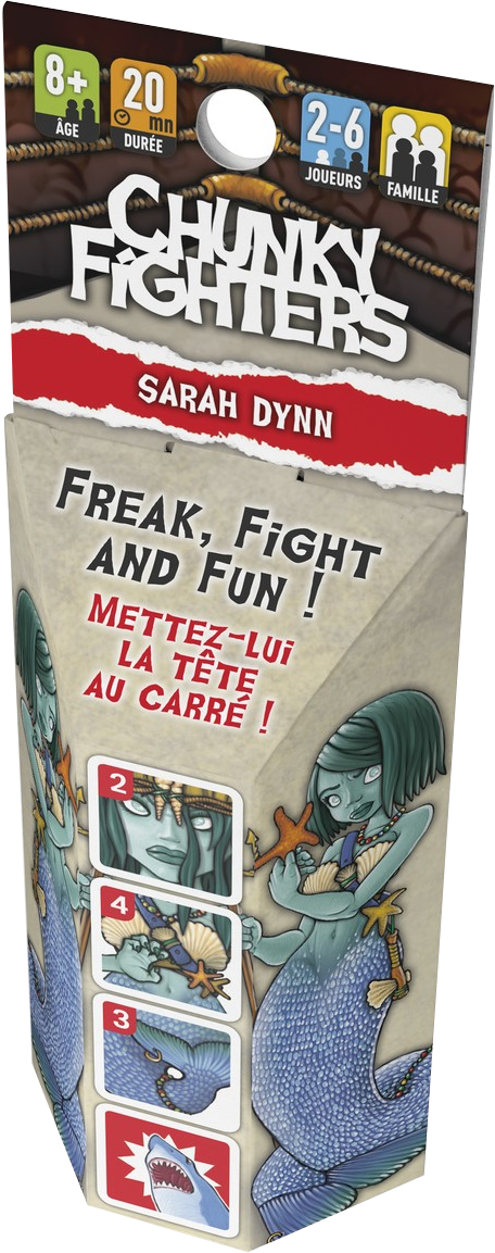 Chunky Fighters: Sarah Dynn Cover Transparent