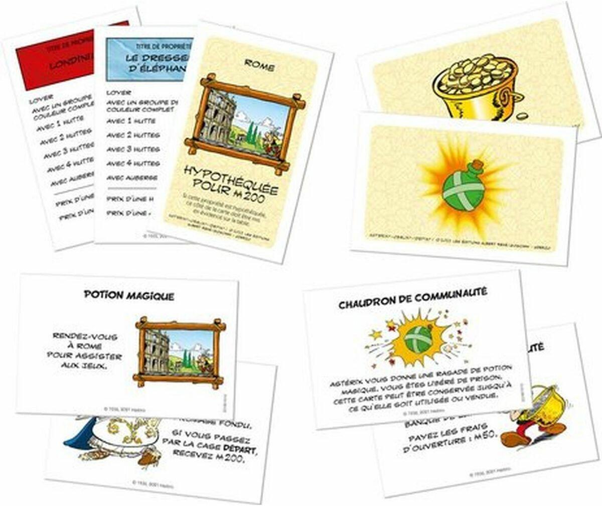 Monopoly: Astérix Cartes