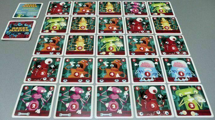 Robot Master Cartes