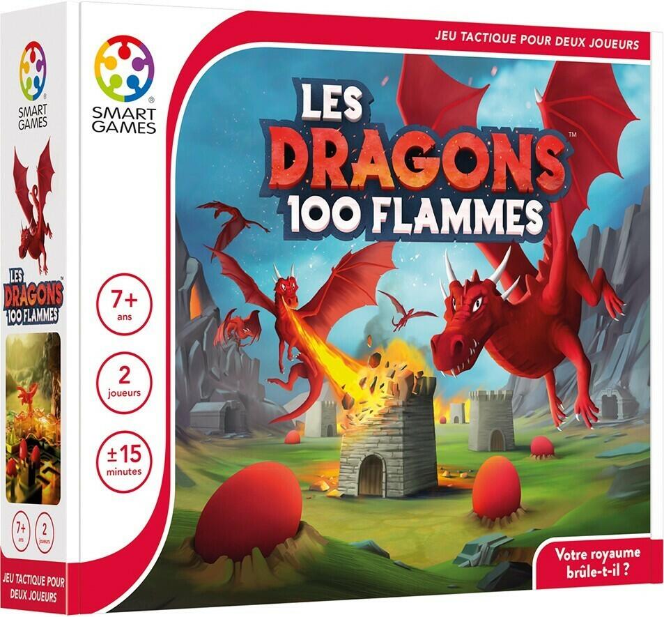 Les Dragons 100 Flammes Cover 3d