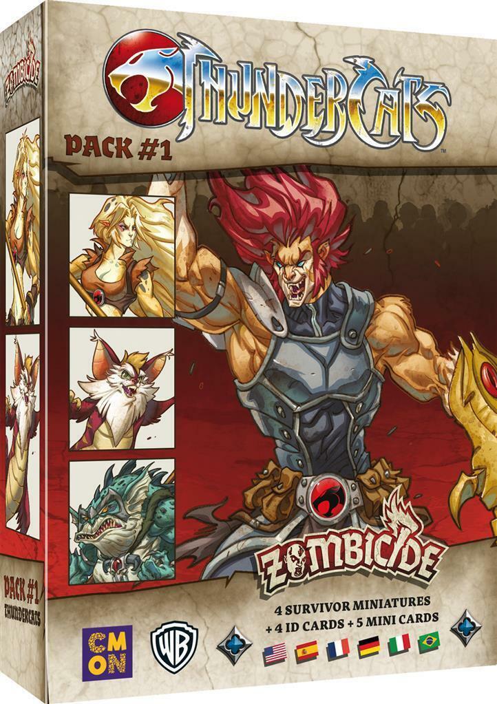 Zombicide: Black Plague - Thundercats Pack 1 Cover 3d