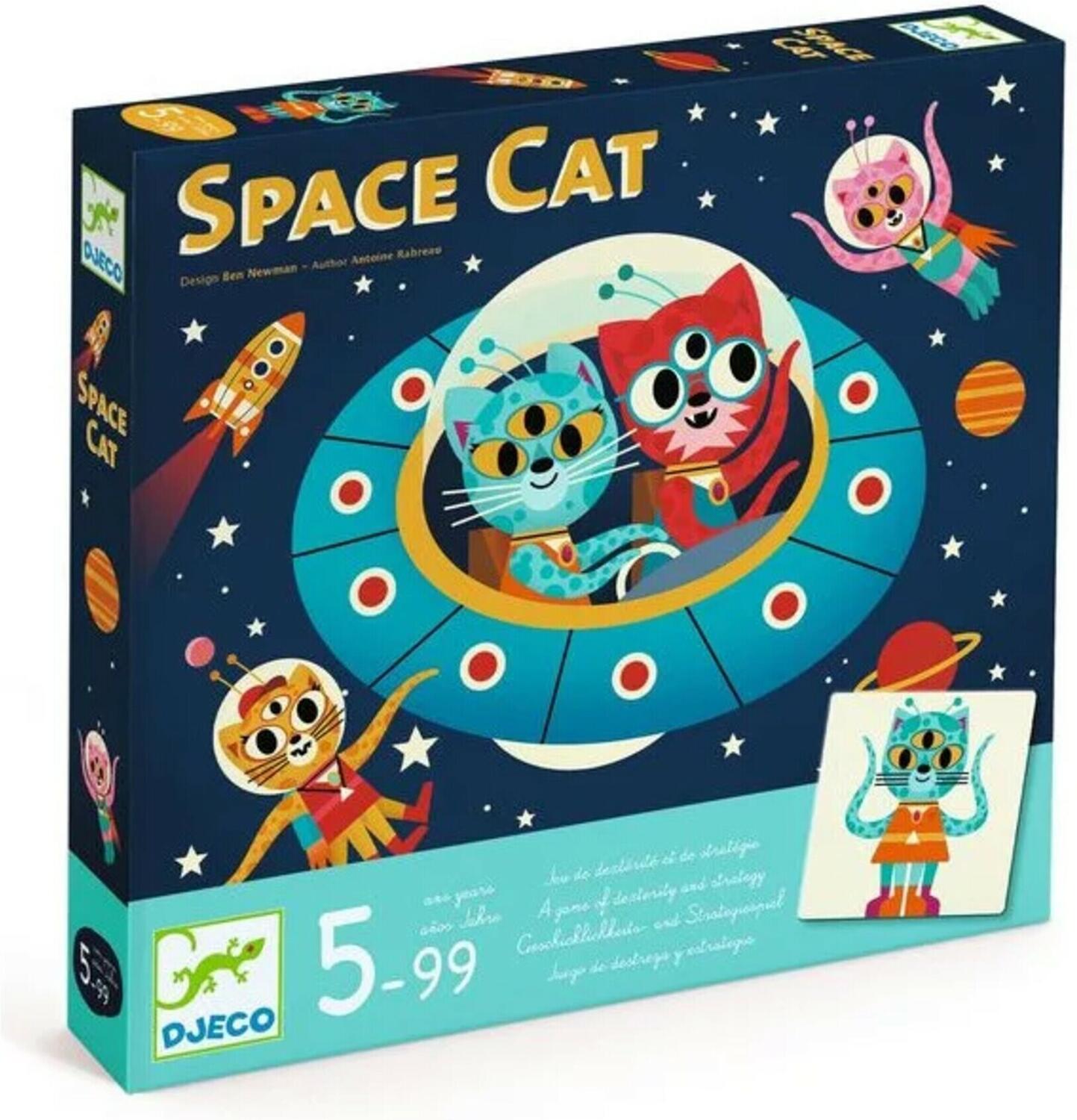Space Cat Cover 3d