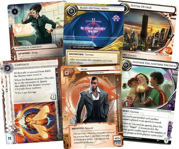 Android: Netrunner - 23 Secondes Cartes