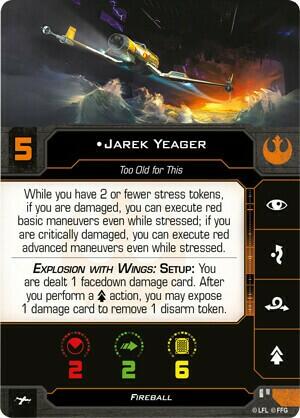 Star Wars: X-Wing - Fireball Carte