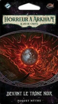 Horreur à Arkham: Le Jeu de Cartes - Devant le Trône Noir Cover