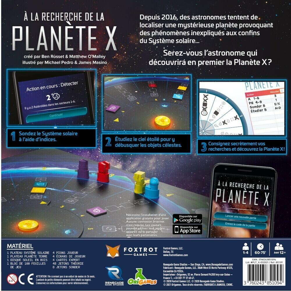 À la Recherche de la Planète X Back