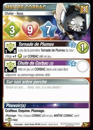 Krosmaster: Saison 04 - Outre-Tombe Carte
