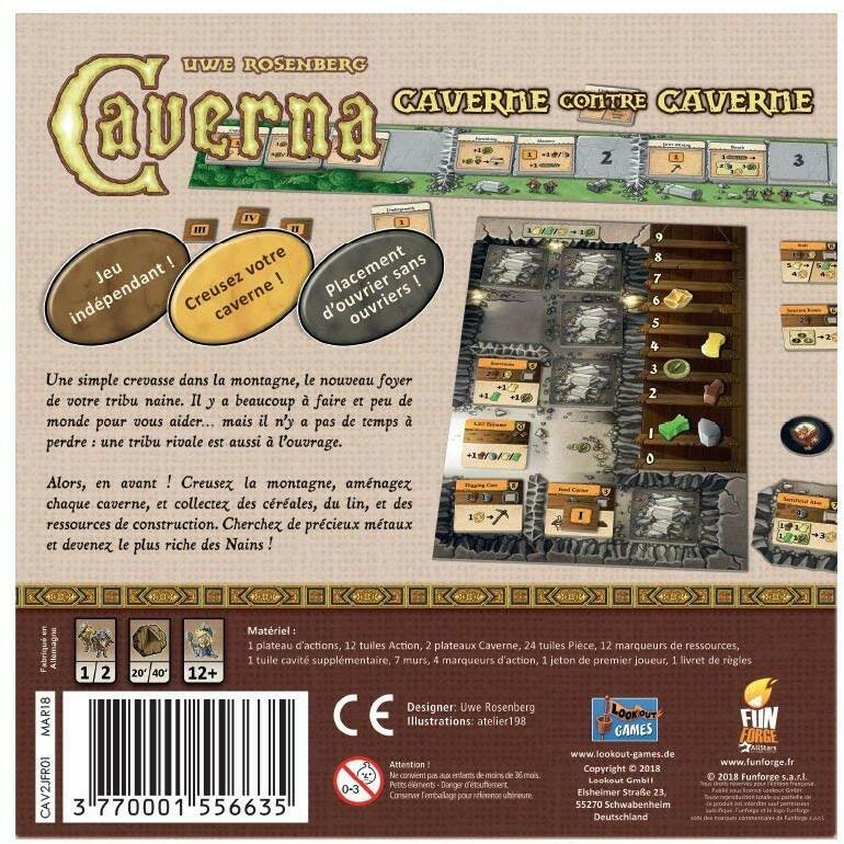 Caverna: Caverne contre Caverne Back