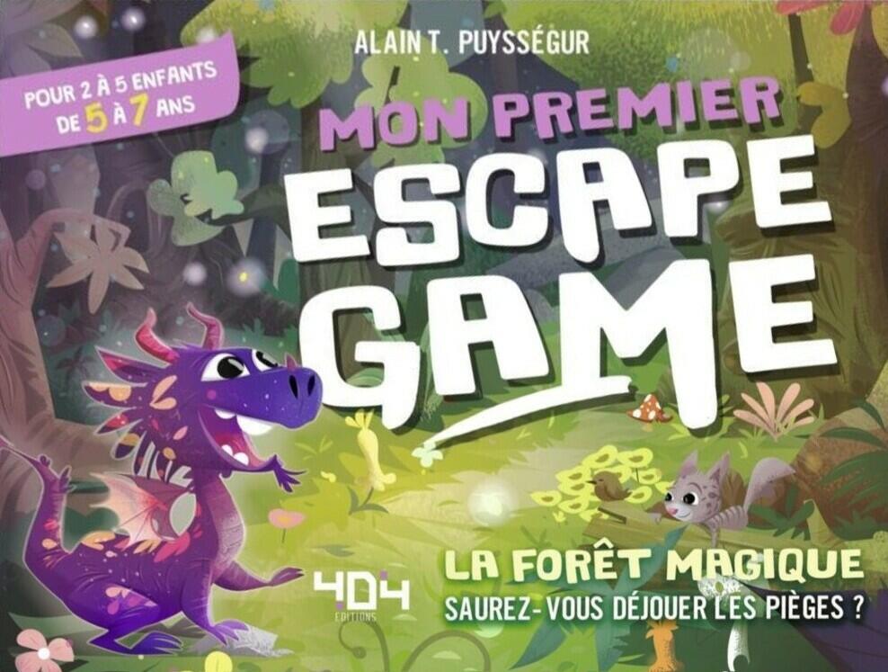 Mon Premier Escape Game: La Forêt Magique Cover