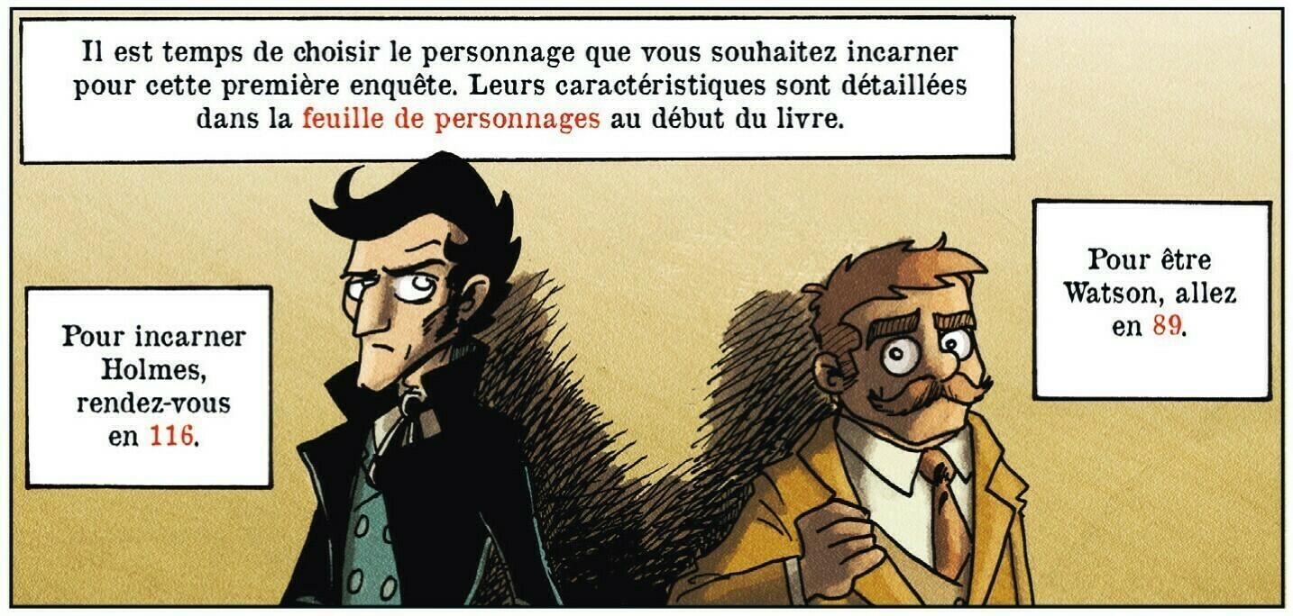 Sherlock Holmes: Livre 3 - Moriarty Associés - La BD Dont Vous Êtes le Héros Page
