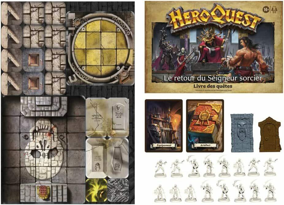 HeroQuest: Le Retour du Seigneur Sorcier Eclate