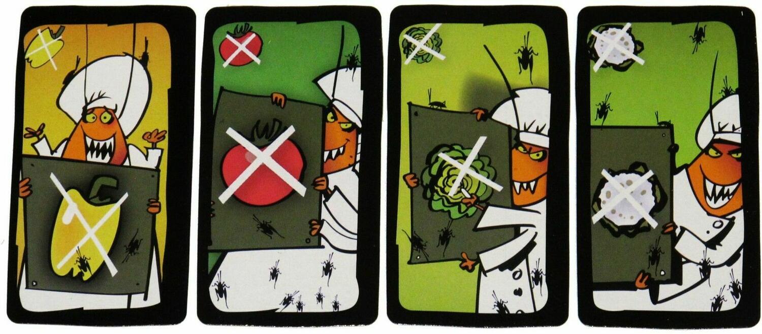 Salade de Cafards Cartes