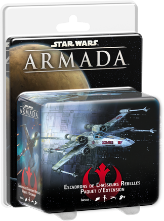 Star Wars: Armada - Escadrons de Chasseurs Rebelles Cover Transparent