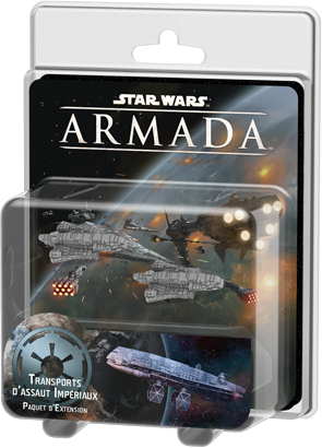 Star Wars: Armada - Transports d’Assaut Impériaux Cover Transparent