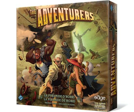 The Adventurers: La Pyramide d'Horus Cover 3d