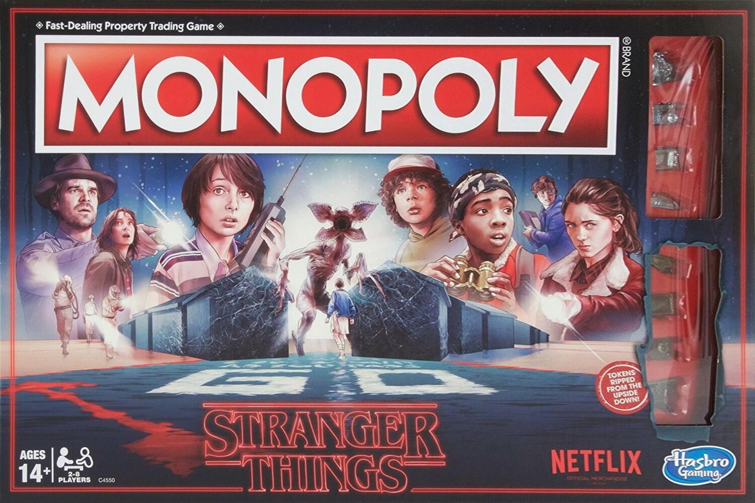 Monopoly: Stranger Things Cover