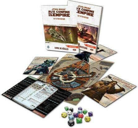 Star Wars: Aux Confins de l'Empire - Le Jeu de Rôle - Kit d'Initiation Eclate
