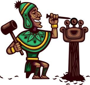 Space Aztecs Artwork