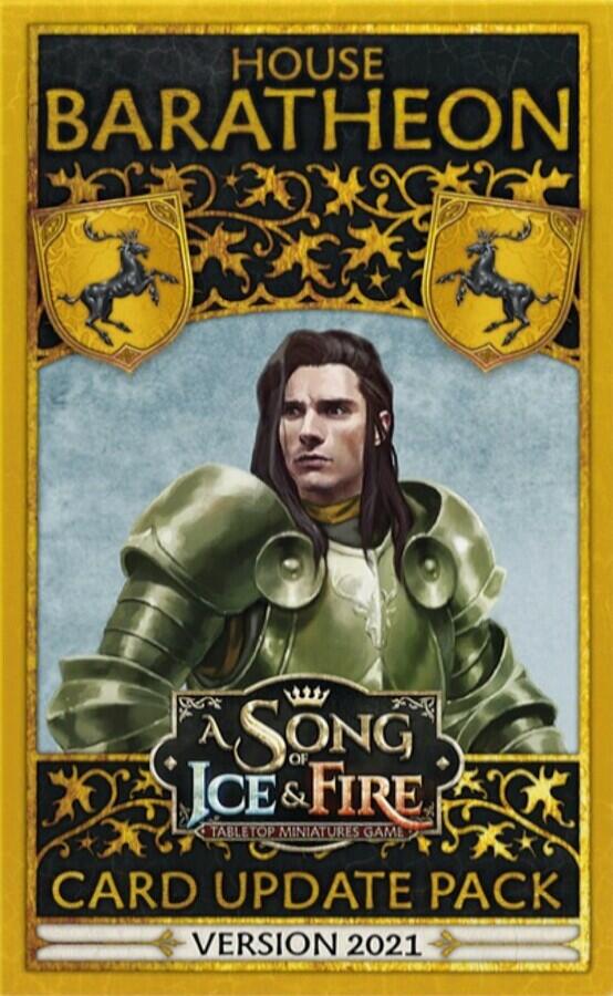 Le Trône de Fer: Le Jeu de Figurines - Maison Baratheon - Paquet de Mise à Jour - Edition 2021 Cover