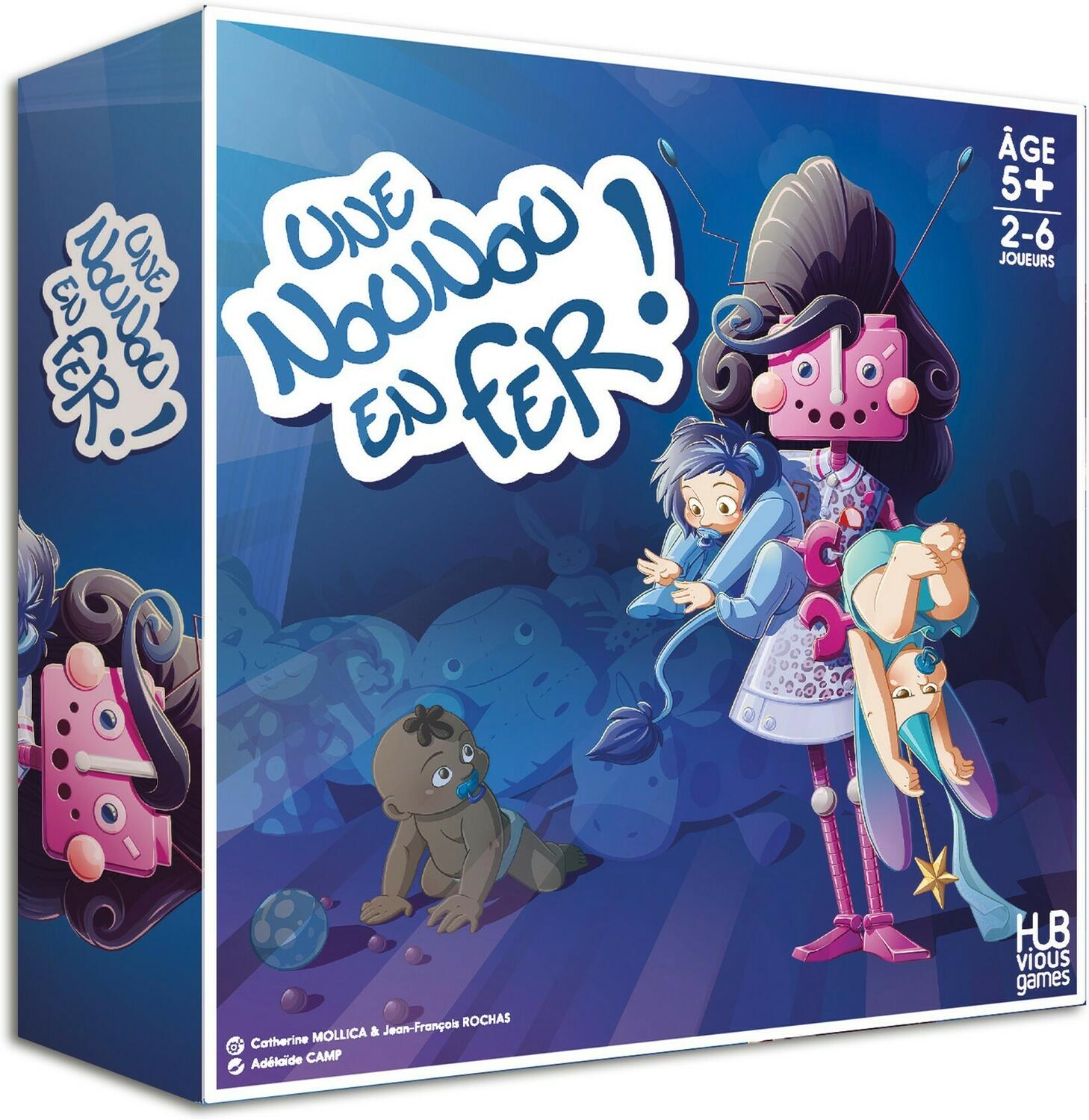 Une Nounou en Fer Cover 3d