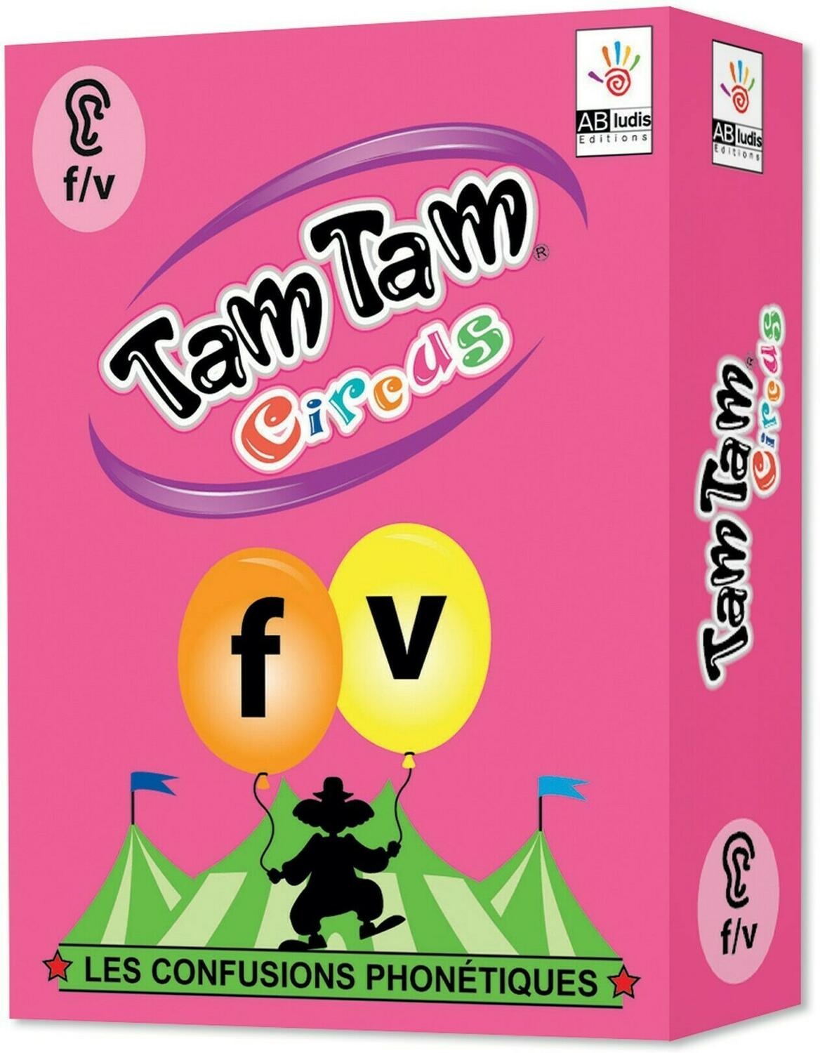 Tam Tam: Circus - F/V Cover 3d