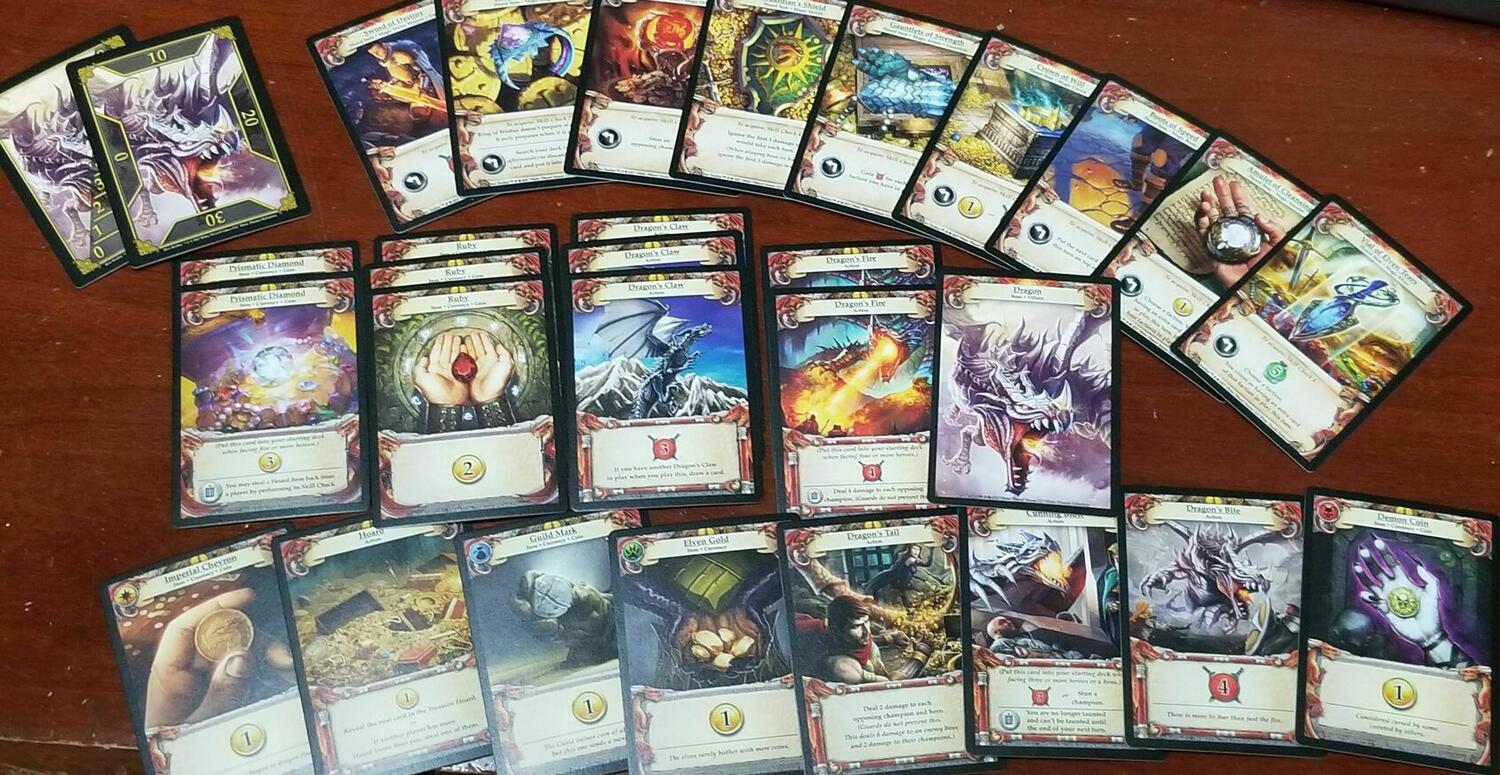 Hero Realms: Deck de Boss - Dragon Cartes