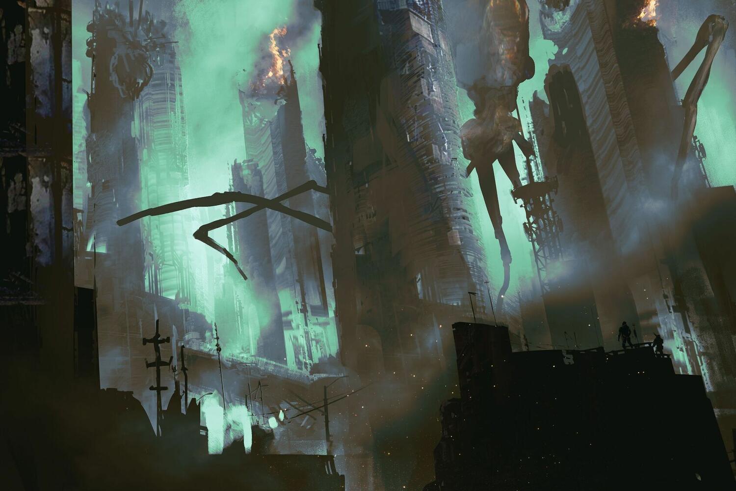 A la Croisée des Chemins: Dystopie Artwork