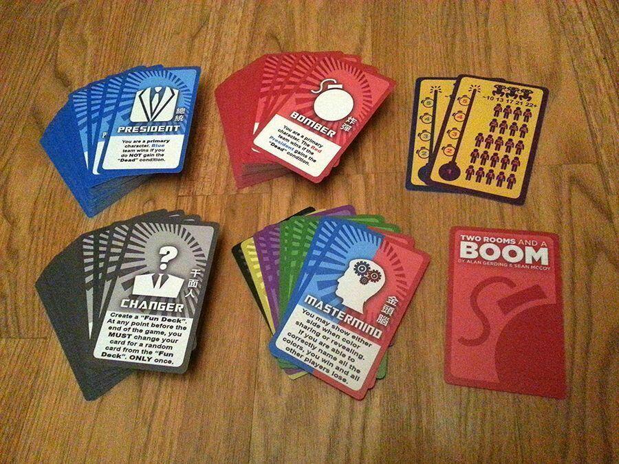 Two Rooms and a Boom Cartes