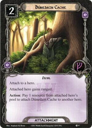 Le Seigneur des Anneaux: Le Jeu de Cartes - Les Marais des Morts Carte