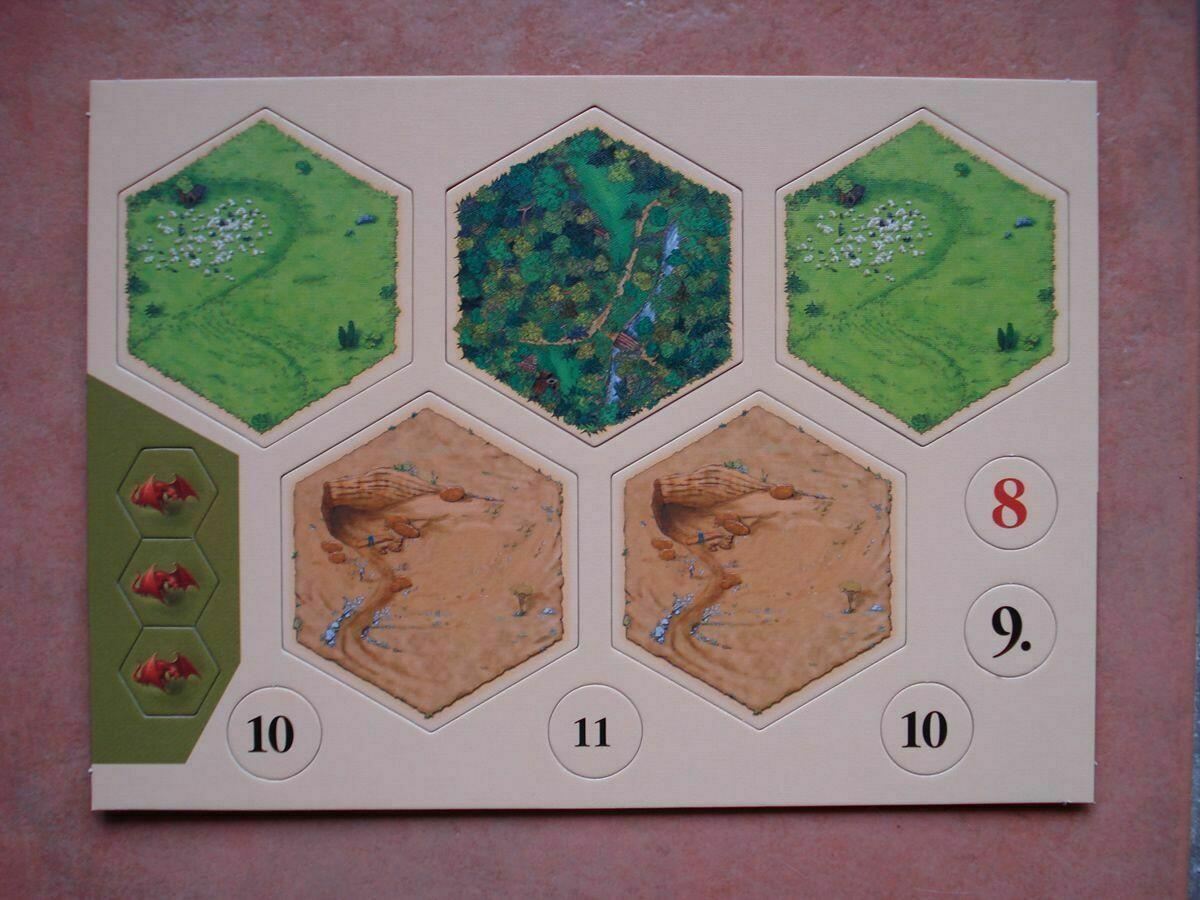 Catan: Trésors, Dragons & Explorateurs Tuiles