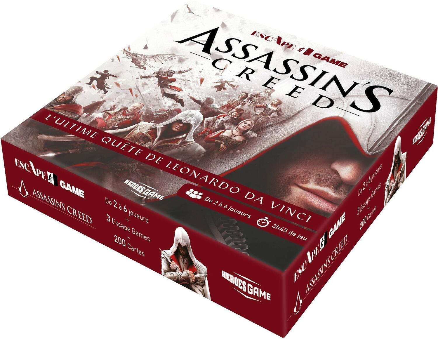 Escape Game: Assassin's Creed Cover 3d