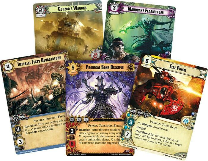 Warhammer 40,000: Conquest - Récupération Mortelle Cartes