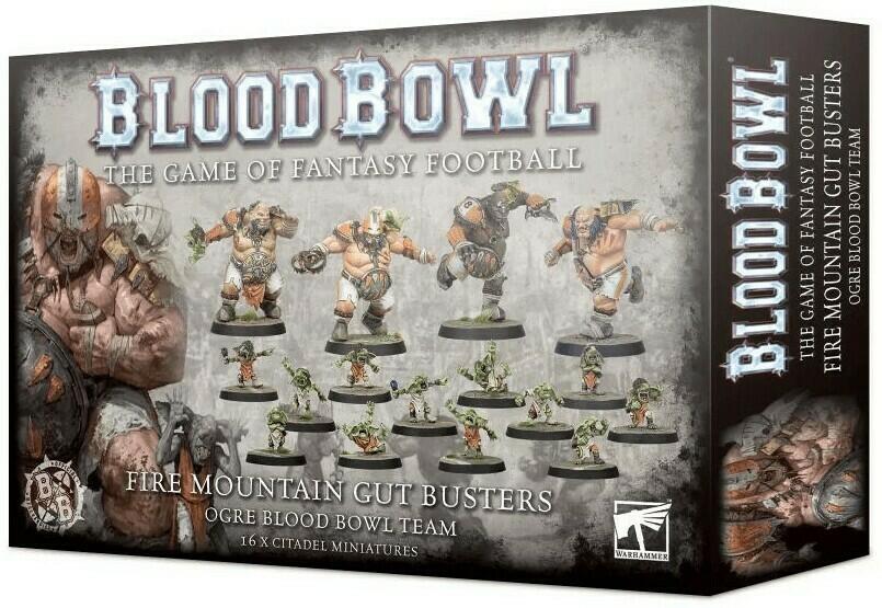 Blood Bowl: The Game of Fantasy Football - Fire Mountain Gut Busters Cover 3d