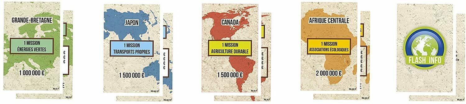 Richesses du Monde: Green Cartes