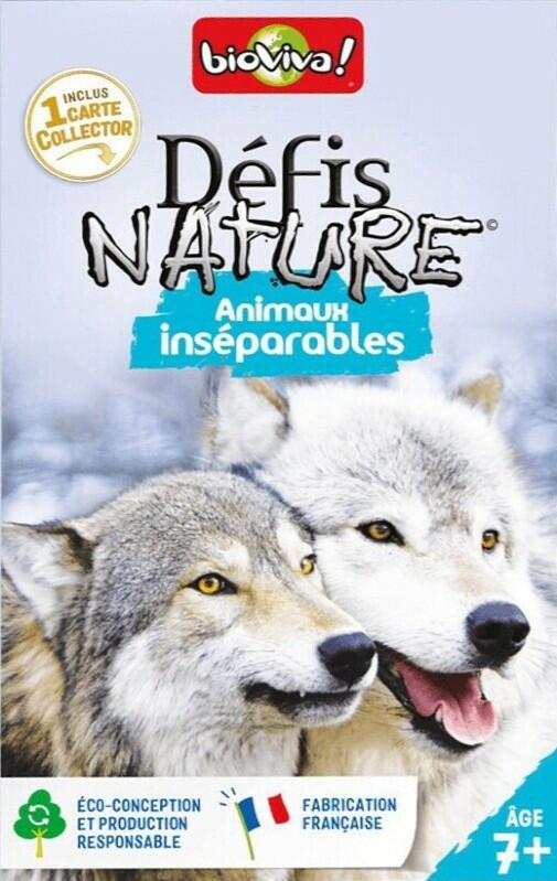 Défis Nature: Animaux Inséparables Cover